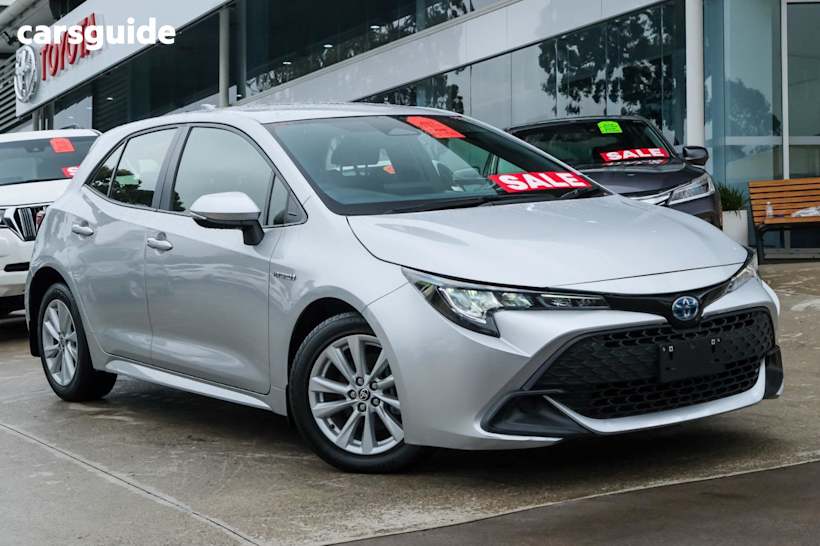 Silver 2023 Toyota Corolla Hatch ASCENT SPORT HYBRID F