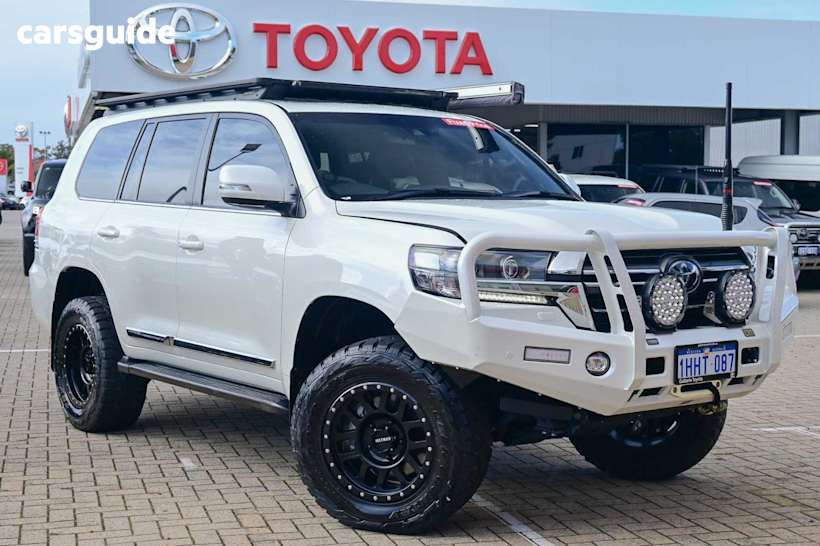 White 2021 Toyota Landcruiser SUV SAHARA HORIZON 4X4