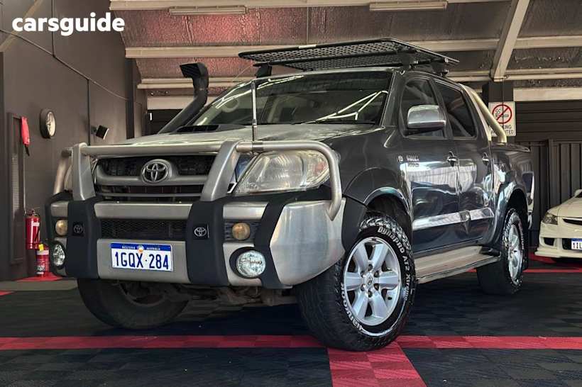 Grey 2011 Toyota Hilux Ute Tray SR5 4X4