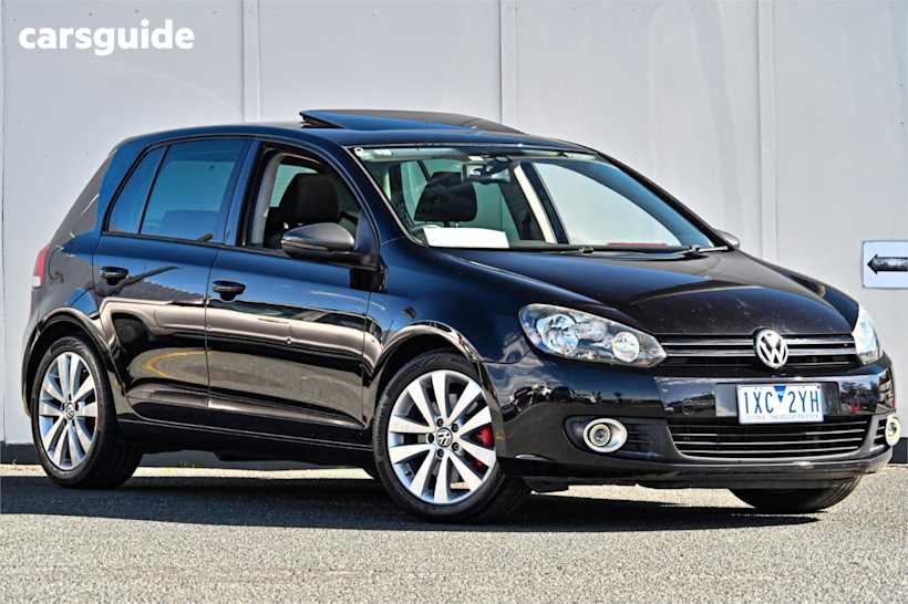Black 2012 Volkswagen Golf Hatch 118TSI COMFORTLINE F