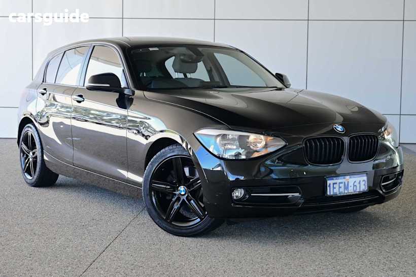 Black 2013 BMW 1 Hatch 118I R