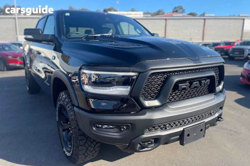 Black 2022 Ram 1500 Ute Tray REBEL