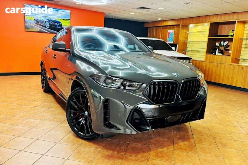 Grey 2025 BMW X6 SUV XDRIVE 40I M SPORT