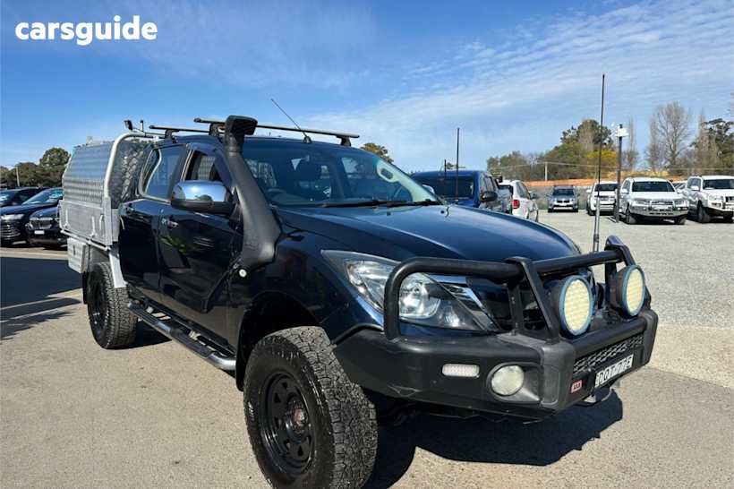 Blue 2017 Mazda BT-50 Ute Tray XTR 4X4