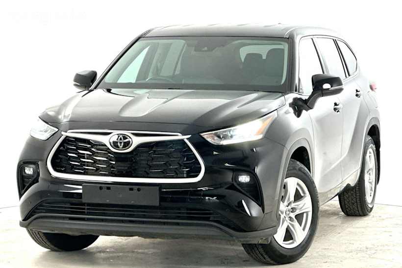 Black 2022 Toyota Kluger SUV GX F