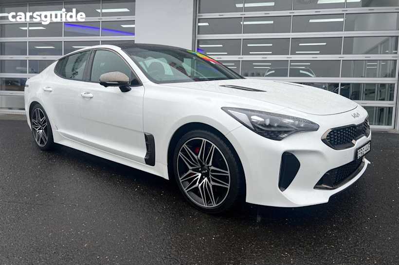 White 2021 Kia Stinger Sedan GT R