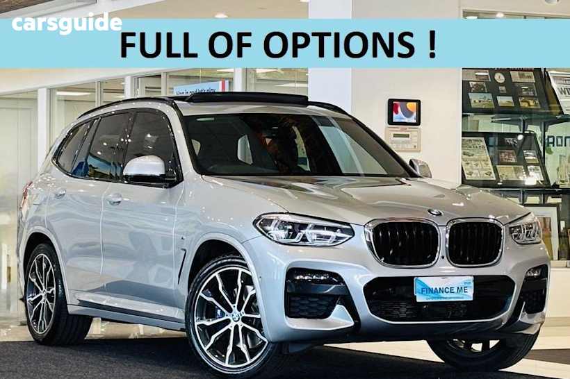 Silver 2020 BMW X3 SUV XDRIVE30I M SPORT 4X4