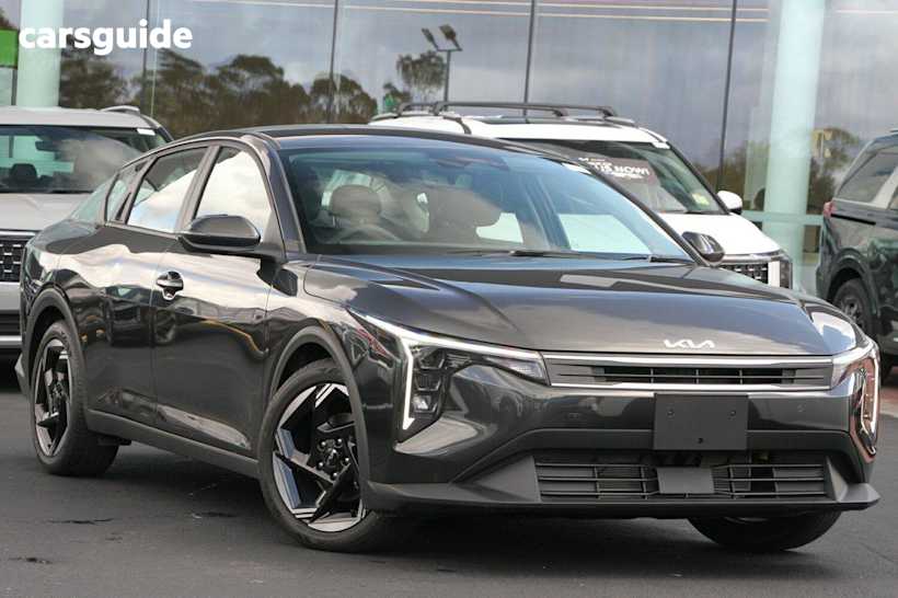 Grey 2025 Kia K4 Sedan SPORT+ F