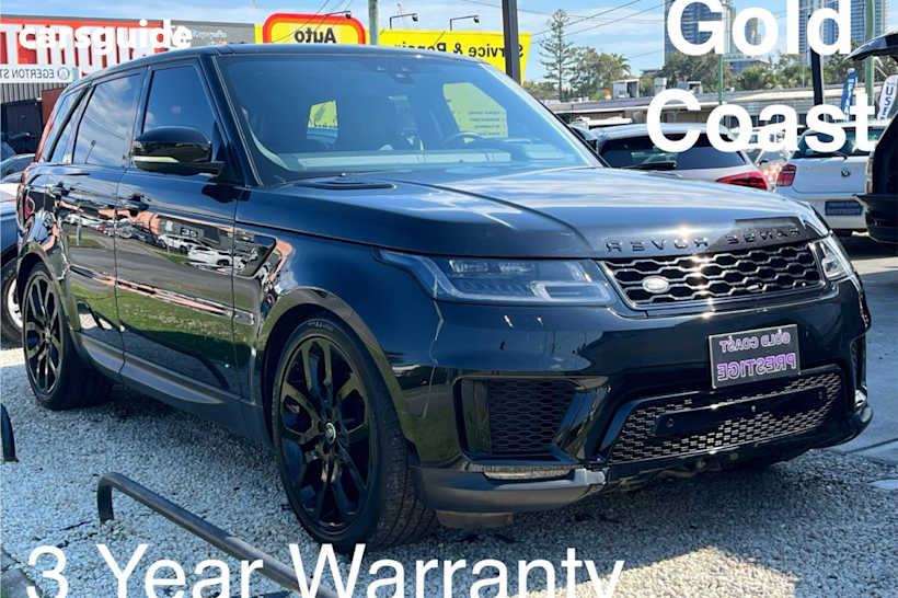 Black 2020 Land Rover Range Rover Sport SUV DI6 183KW SE 4X4