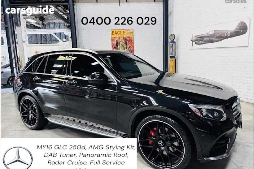 Black 2015 Mercedes-Benz GLC-Class SUV GLC250 D 4WD