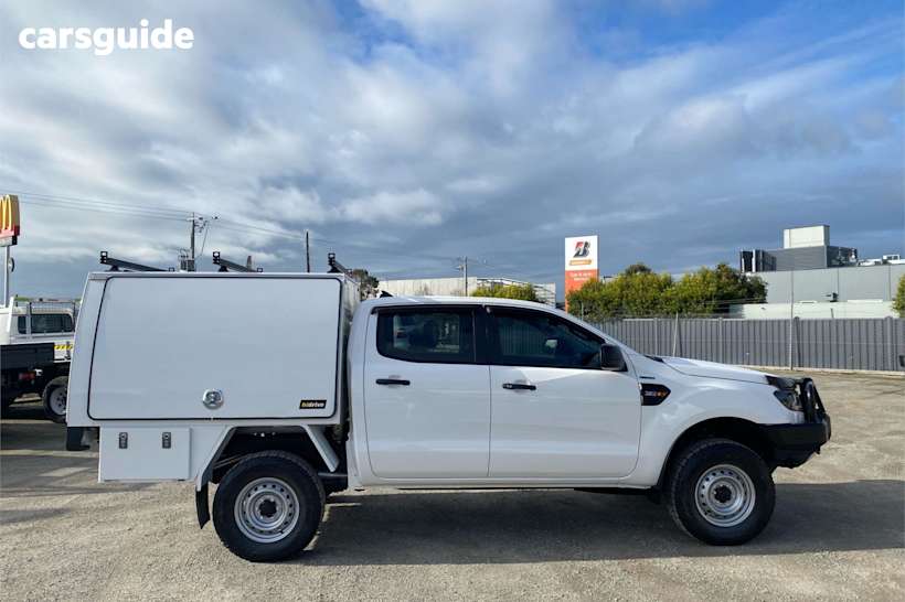 White 2020 Ford Ranger Ute Tray XL 4X4