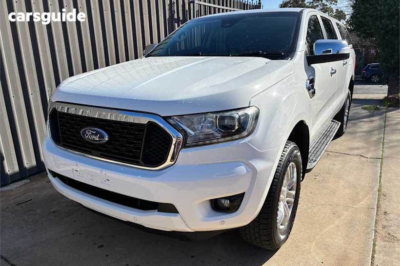 White 2021 Ford Ranger Ute Tray XLT HI-RIDER R
