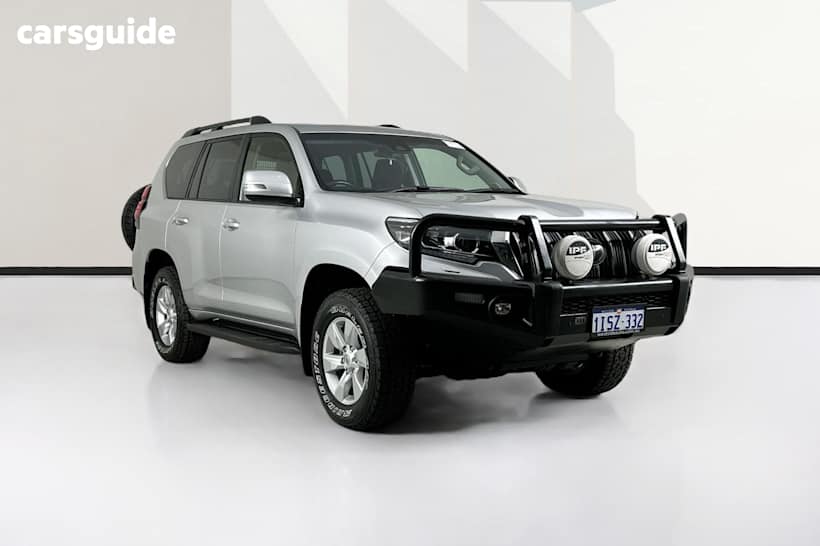 Silver 2018 Toyota Landcruiser Prado Wagon Gxl (4X4)