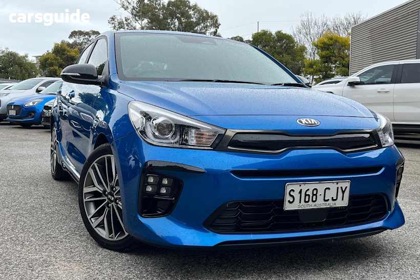Blue 2021 Kia RIO Hatch GT-LINE F