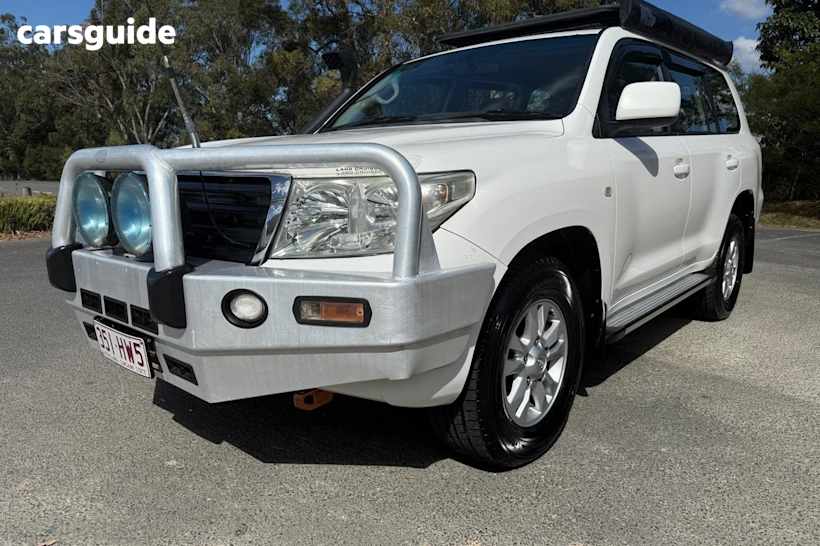 White 2008 Toyota Landcruiser Wagon Gxl (4X4)