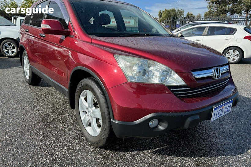 Red 2008 Honda CR-V SUV (4X4) EXTRA