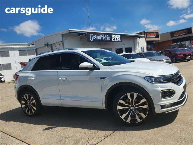 White 2021 Volkswagen T-ROC SUV 140TSI SPORT 4WD