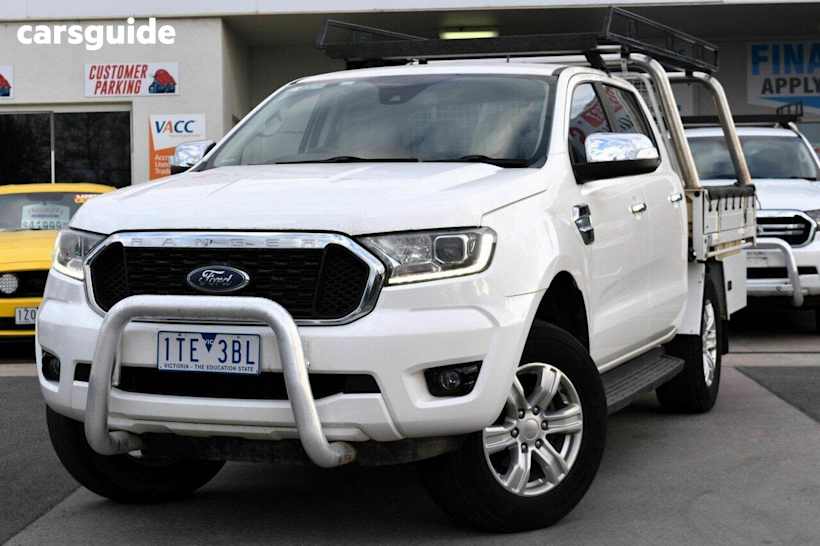 White 2020 Ford Ranger Double Cab Pick Up Xlt 3.2 (4X4)