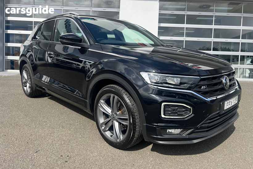 Black 2021 Volkswagen T-ROC SUV 140TSI SPORT 4WD