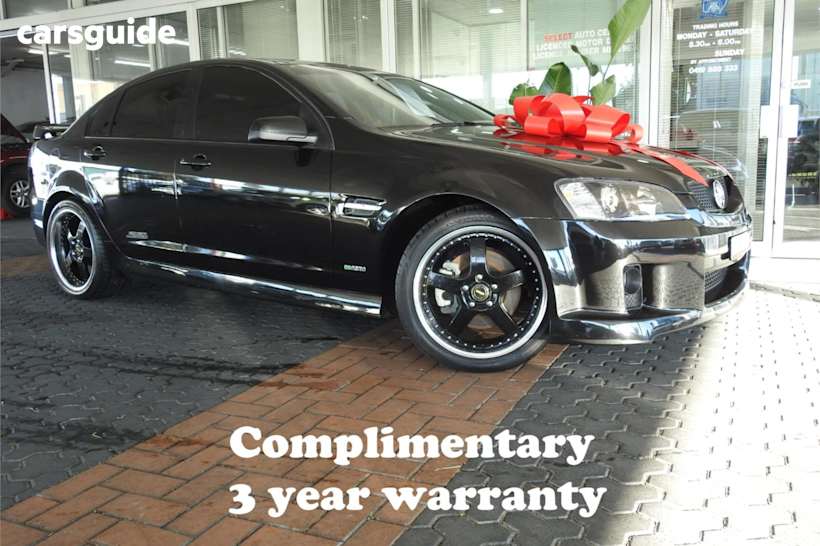 Black 2010 Holden Commodore Sedan Ss-V