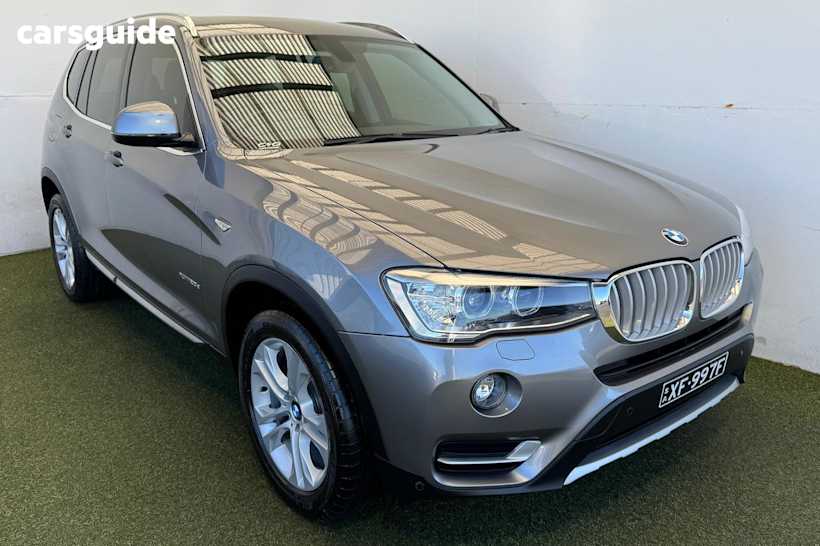 Grey 2015 BMW X3 SUV XDRIVE20D 4X4