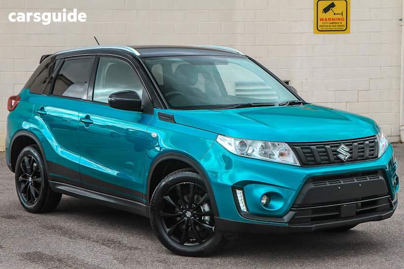 Blue 2024 Suzuki Vitara SUV SHADOW F
