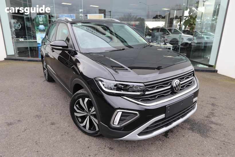 Black 2024 Volkswagen T-Cross Wagon 85Tsi Style