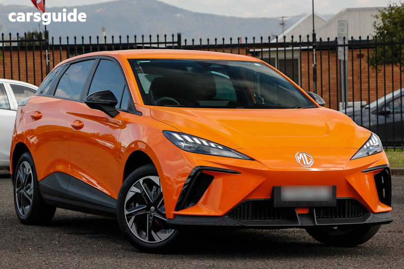 Orange 2023 MG MG4 Hatchback Excite 64