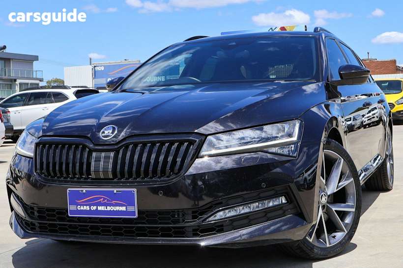 Black 2022 Skoda Superb SUV 206TSI SPORTLINE 4X4