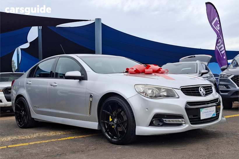 Silver 2015 Holden Commodore Sedan SV6 STORM R