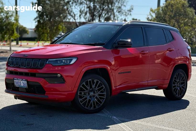Red 2022 Jeep Compass Wagon S-Limited (4X4)