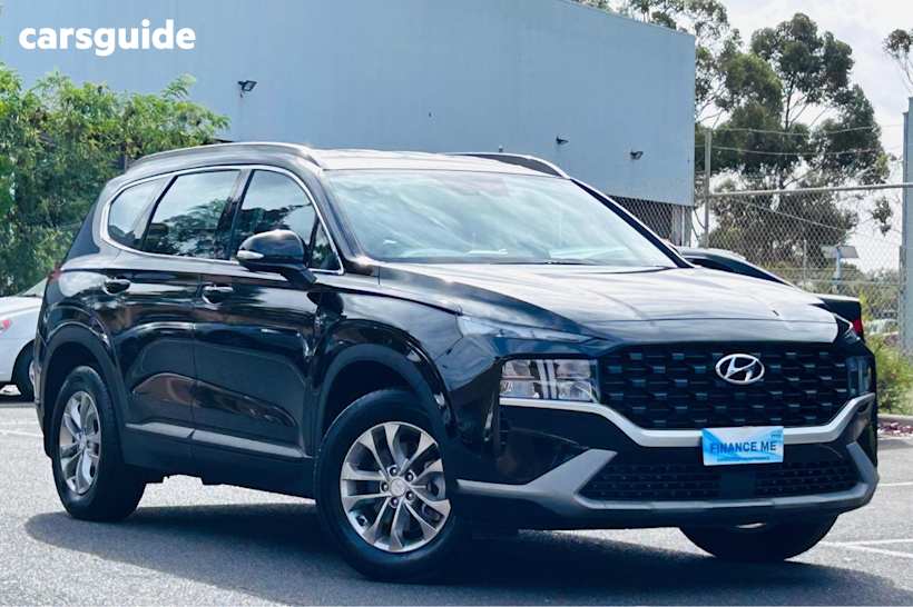 Black 2023 Hyundai Santa FE Wagon Mpi (2Wd)