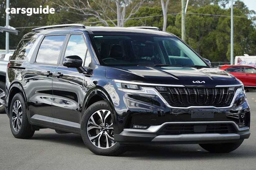 Black 2022 Kia Carnival SUV SLI F