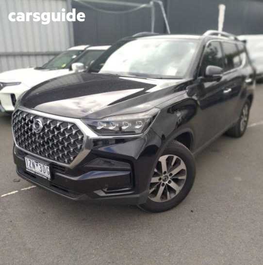 Black 2024 Ssangyong Rexton SUV ULTIMATE 4X4
