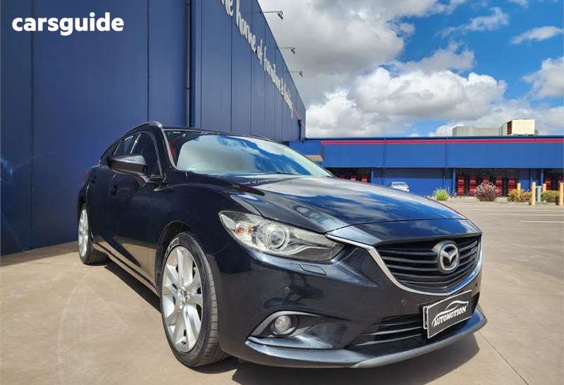 Black 2013 Mazda 6 Wagon Gt