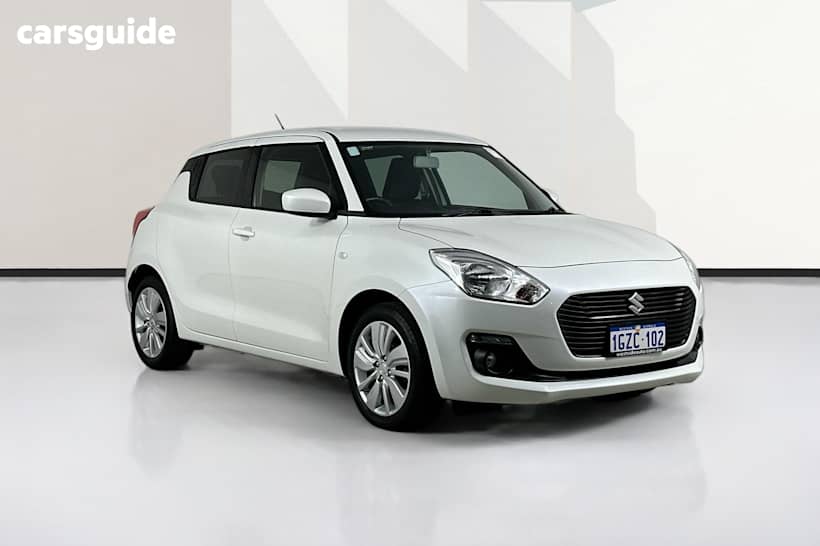 White 2020 Suzuki Swift Hatchback Gl Navi