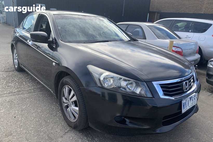 Black 2008 Honda Accord Sedan VTI F