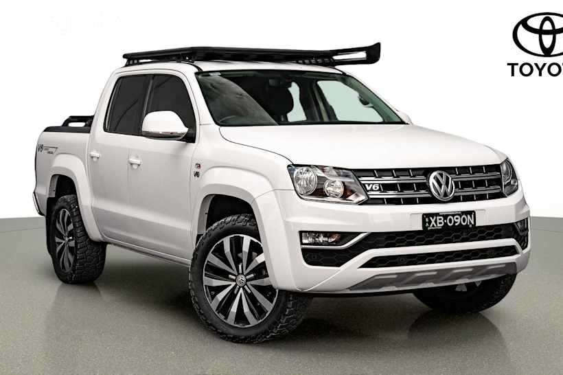 White 2021 Volkswagen Amarok Ute Tray TDI550 SPORTLINE 4X4