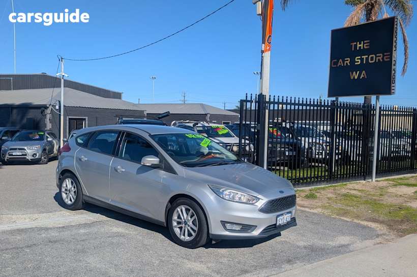Silver 2016 Ford Focus Hatchback Sport