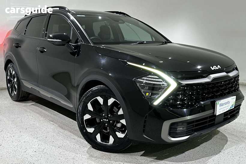 Black 2022 Kia Sportage SUV GT-LINE 4WD