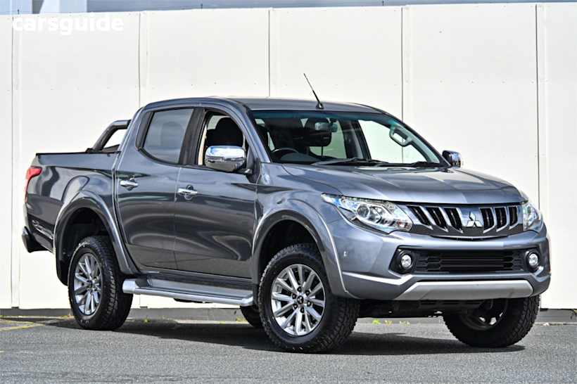 Grey 2018 Mitsubishi Triton Ute Tray GLS 4X4