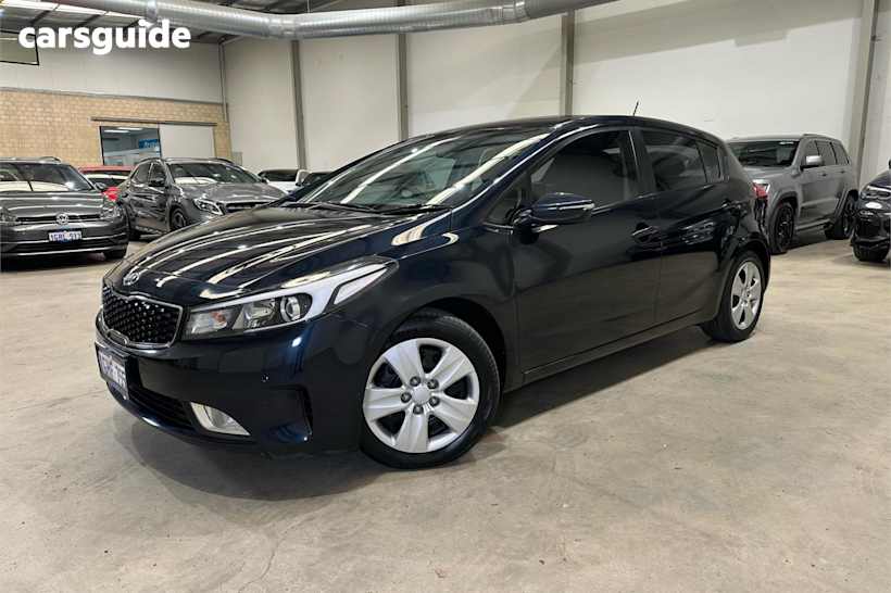 Blue 2017 Kia Cerato Hatch S