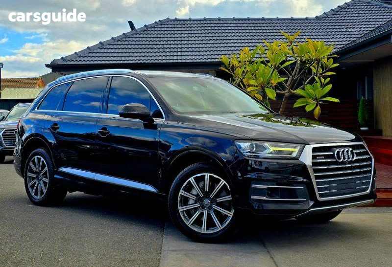 Black 2015 Audi Q7 SUV TDI 4WD