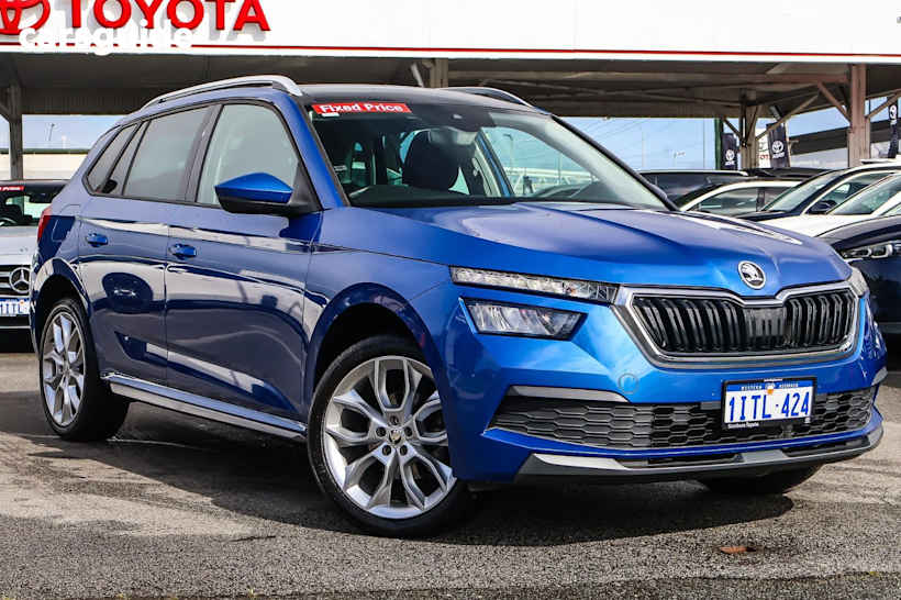 Blue 2020 Skoda Kamiq Wagon 85Tsi