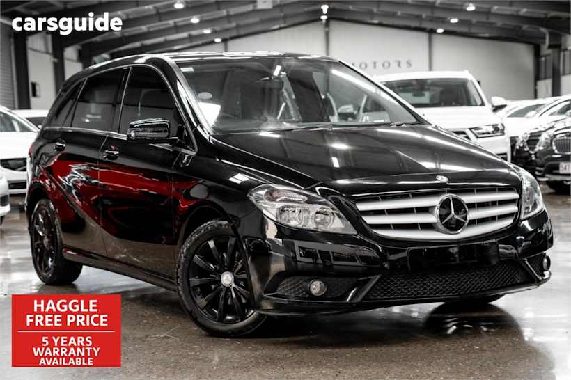 Black 2012 Mercedes-Benz B-Class Hatch B180 BLUEEFFICIENCY F