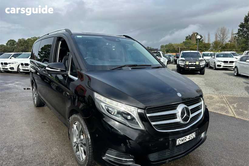 Black 2015 Mercedes-Benz V-Class SUV V250 D AVANTGARDE R