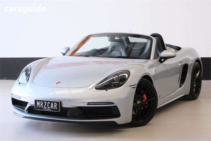 Silver 2018 Porsche 718 Roadster Boxster Gts