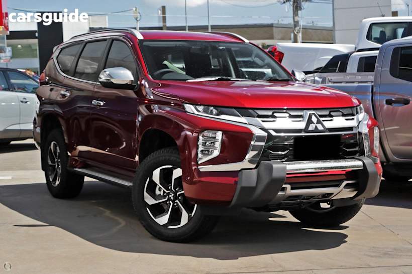 Red 2024 Mitsubishi Pajero Sport SUV GLS 4X4