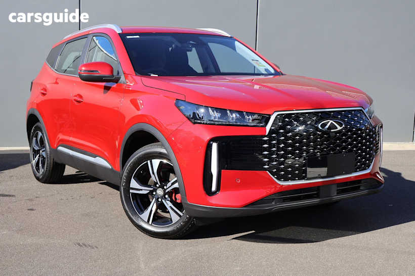 Red 2025 Chery Tiggo 4 Wagon Urban