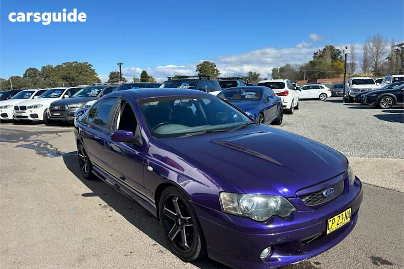 Purple 2004 Ford Falcon Sedan XR8 R